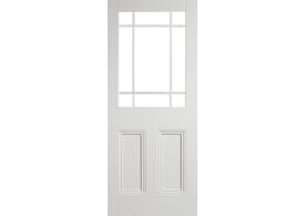 2032 x 813 x 35mm Downham White 9L Unglazed Internal Doors