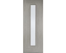 Somerset Light Grey Clear Glazed Internal Doors