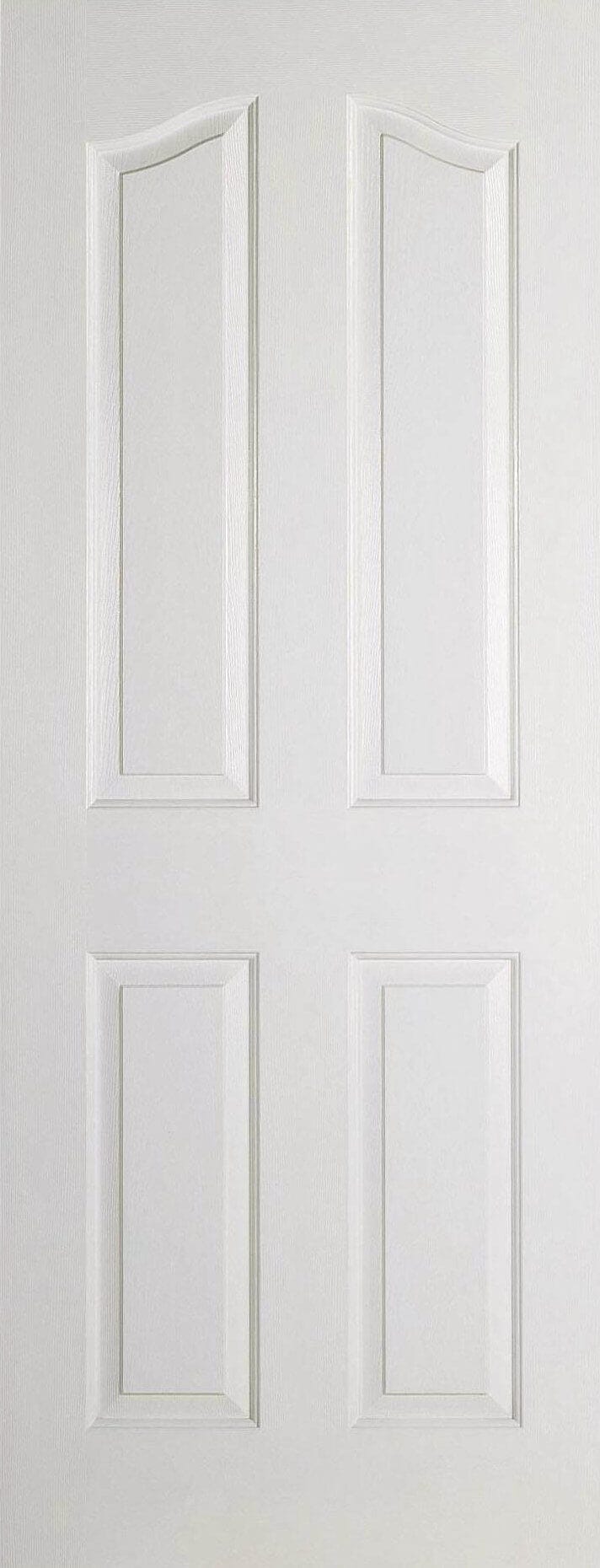 2032 X 813 X 35mm Mayfair 4P White Moulded Internal Doors At Vibrant Doors