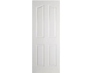 Mayfair 4P White Moulded Internal Doors