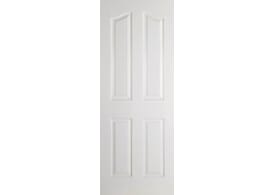 1981 x 711 x 35mm Mayfair 4P White Moulded Internal Doors