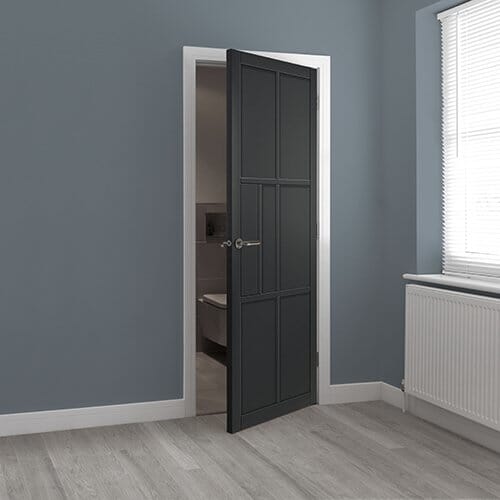 610x1981x35mm (24") Civic Black Internal Doors