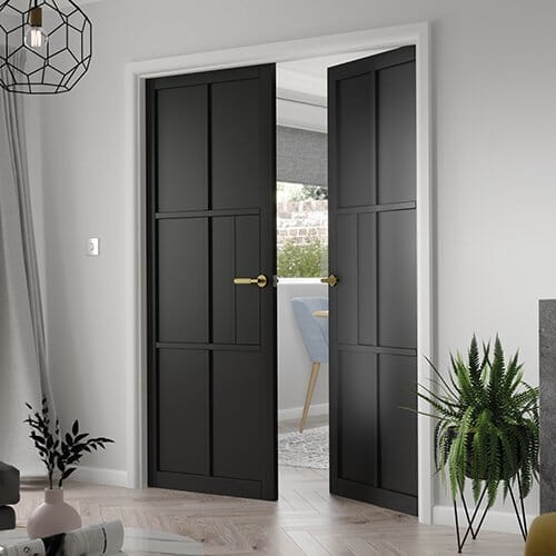 610x1981x35mm (24") Civic Black Internal Doors