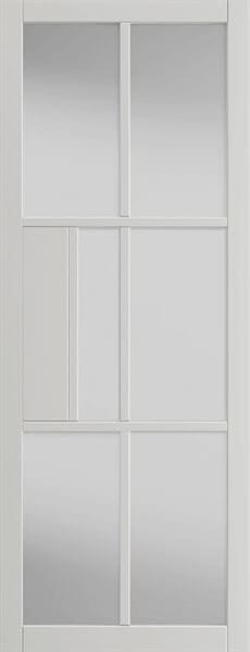 Civic White Clear Glazed Internal Doors