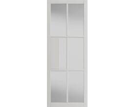 Civic White Clear Glazed Internal Doors