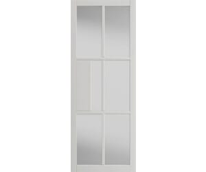 Civic White Clear Glazed Internal Doors