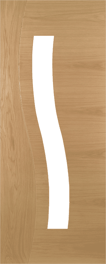 Cadiz Oak Glazed - Prefinished Internal Doors