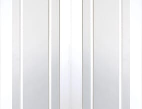 1981 x 1168 x 40mm White Cheshire Rebated Pair - Prefinished Internal Doors