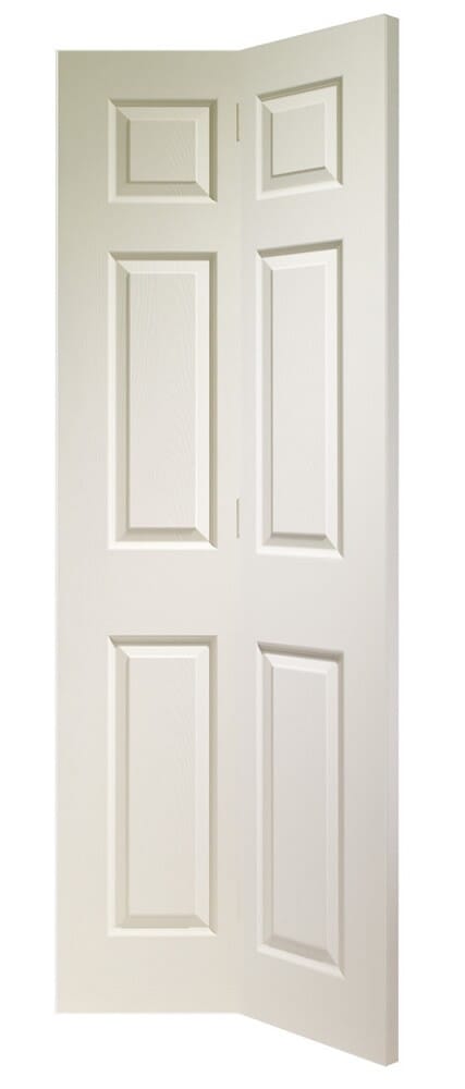 Colonist White Moulded Bi-Fold