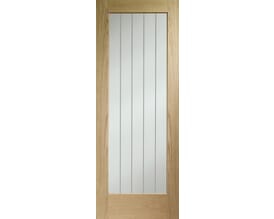 Suffolk Pattern 10 Oak - Prefinished Internal Doors