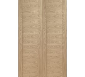 Palermo Oak Original Rebated Pair Internal Doors