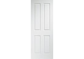 1981 x 762 x 35mm White Moulded Victorian 4 Panel - Prefinished Internal Doors