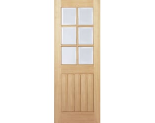 Mexicano 6L Unfinished Oak Internal Doors by LPD