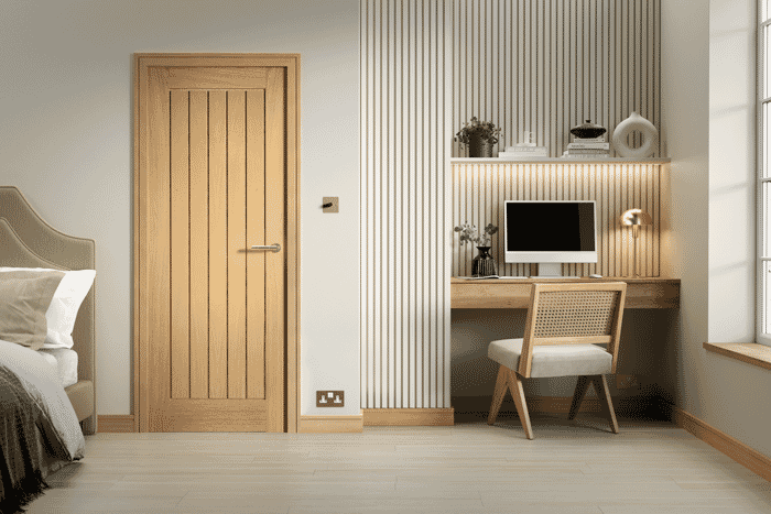 1981 x 457 x 35mm Mexicano Prefinished Oak Internal Doors by LPD