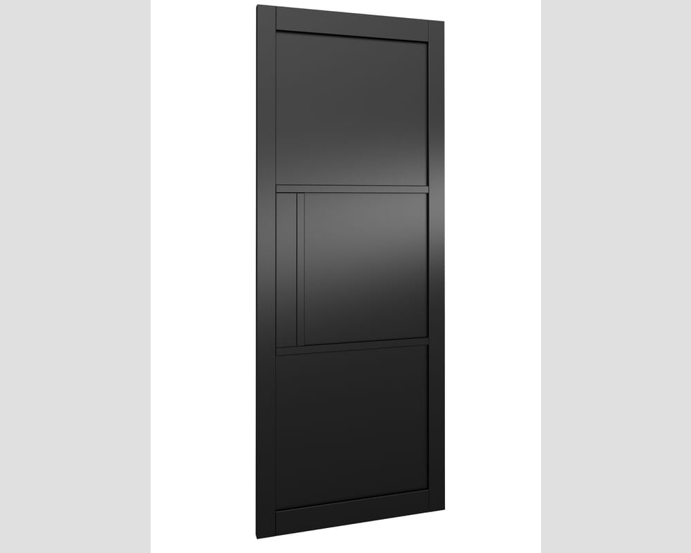 1981 x 686 x 44mm Heritage Black 3 Panel - Prefinished Internal Doors