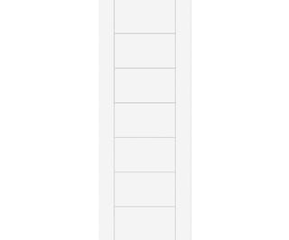 Modern 7 Panel White Prefinished Internal Doors
