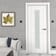 White Primed 7 Panel Frosted Glazed Internal Door