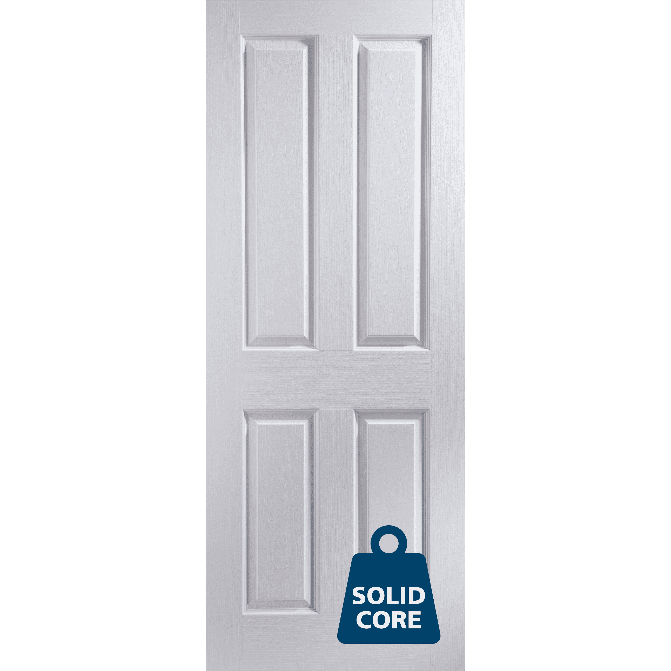 White Oakfield 4P Solid Internal Doors