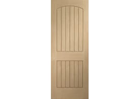 762x1981x44mm (30") Sussex Oak 2P Fire Door