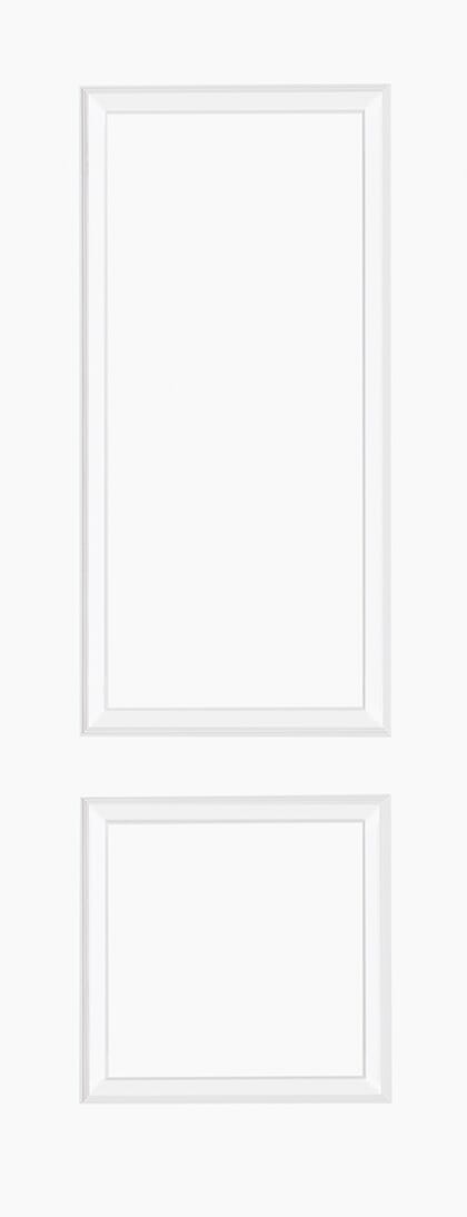Berlin 2P Prefinished White Doors