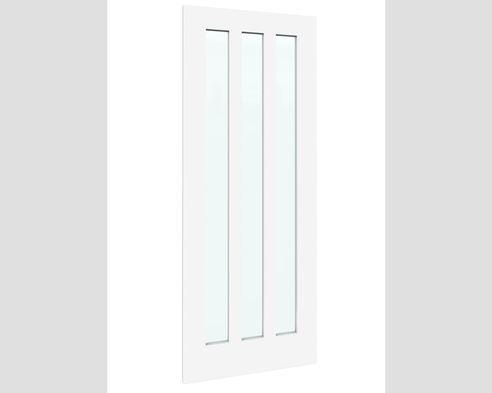 762x1981x35mm (30") Aston - Clear Glass White Internal Doors