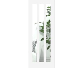 Aston - Clear Glass White Internal Doors