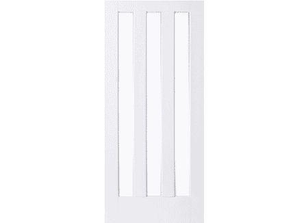 Aston - Clear Glass White Internal Doors