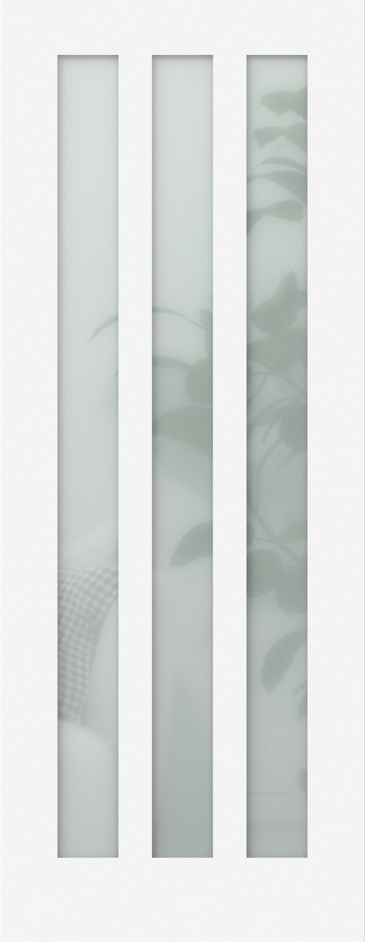 Aston - Frosted Glass White Internal Doors