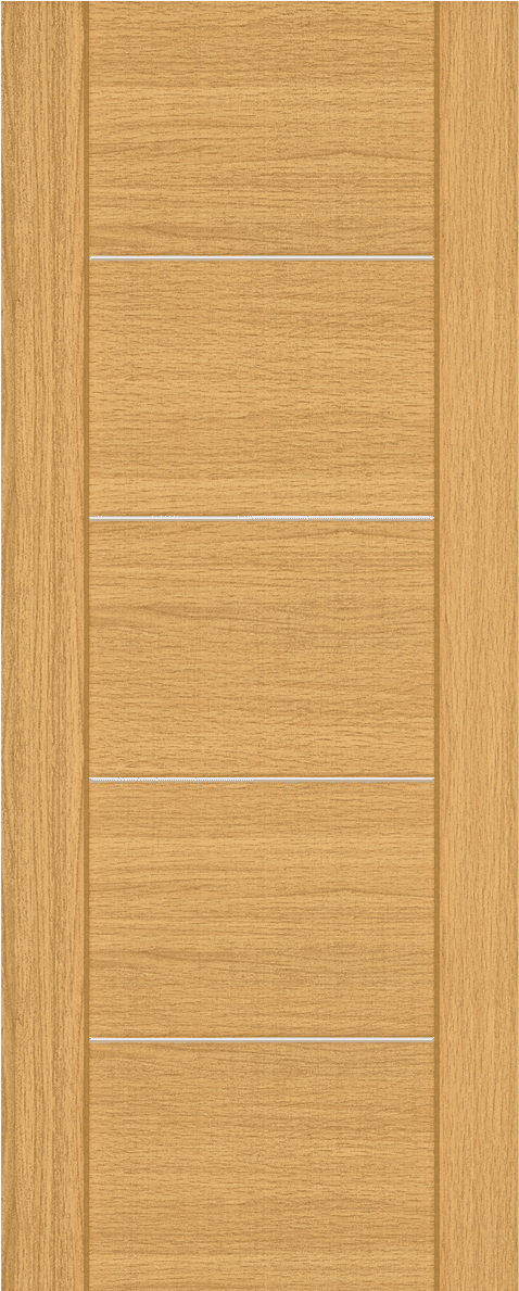 Valencia 5 Panel Oak Prefinished Internal Doors At Vivid Doors