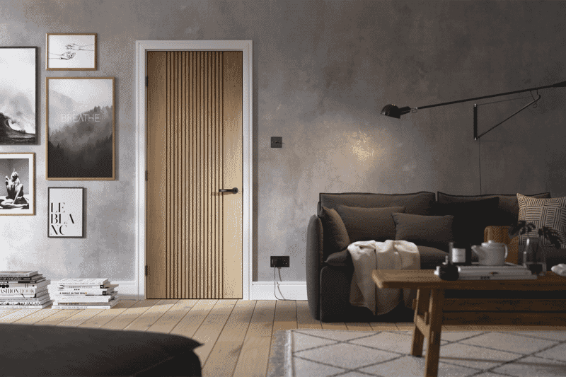 838x1981x35mm (33") Sydney Oak - Prefinished Door