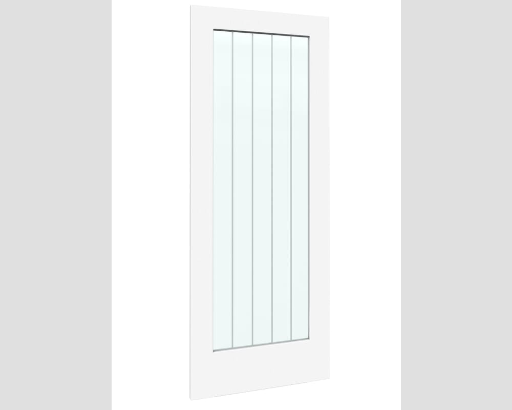 2040 x 726 x 40mm Suffolk White Prefinished Pattern 10 Internal Doors