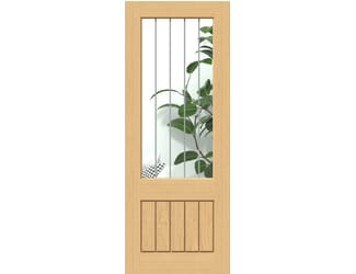 Mexicano Oak 2XG Glazed - Prefinished Internal Doors