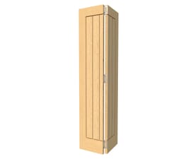 686x1981x35mm (27") Mexicano Oak Bi-fold Doors