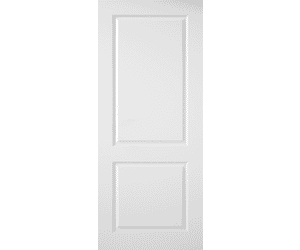 Premdor White Moulded Smooth 2 Panel Fire Door