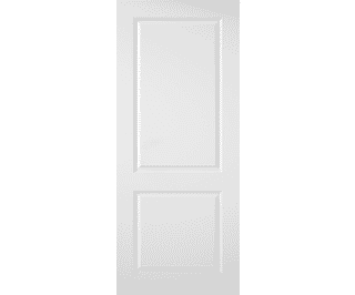 Premdor White Moulded Smooth 2 Panel Fire Door