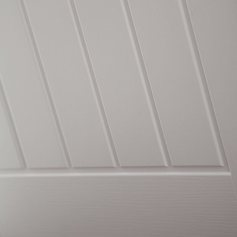 1981mm x 762mm x 35mm (30") Premdor White Moulded Vertical 5 Panel