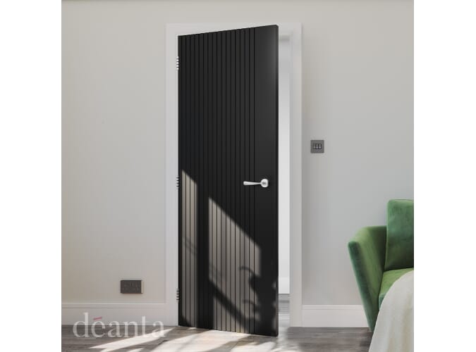 Malmo Black - Prefinished Internal Doors