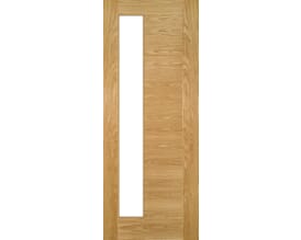Seville Oak 1SL Glazed - Prefinished Internal Doors