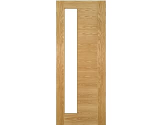 Seville Oak 1SL Glazed - Prefinished Internal Doors