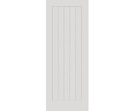 1981mm x 686mm x 44mm (27") White Thames Fire Door