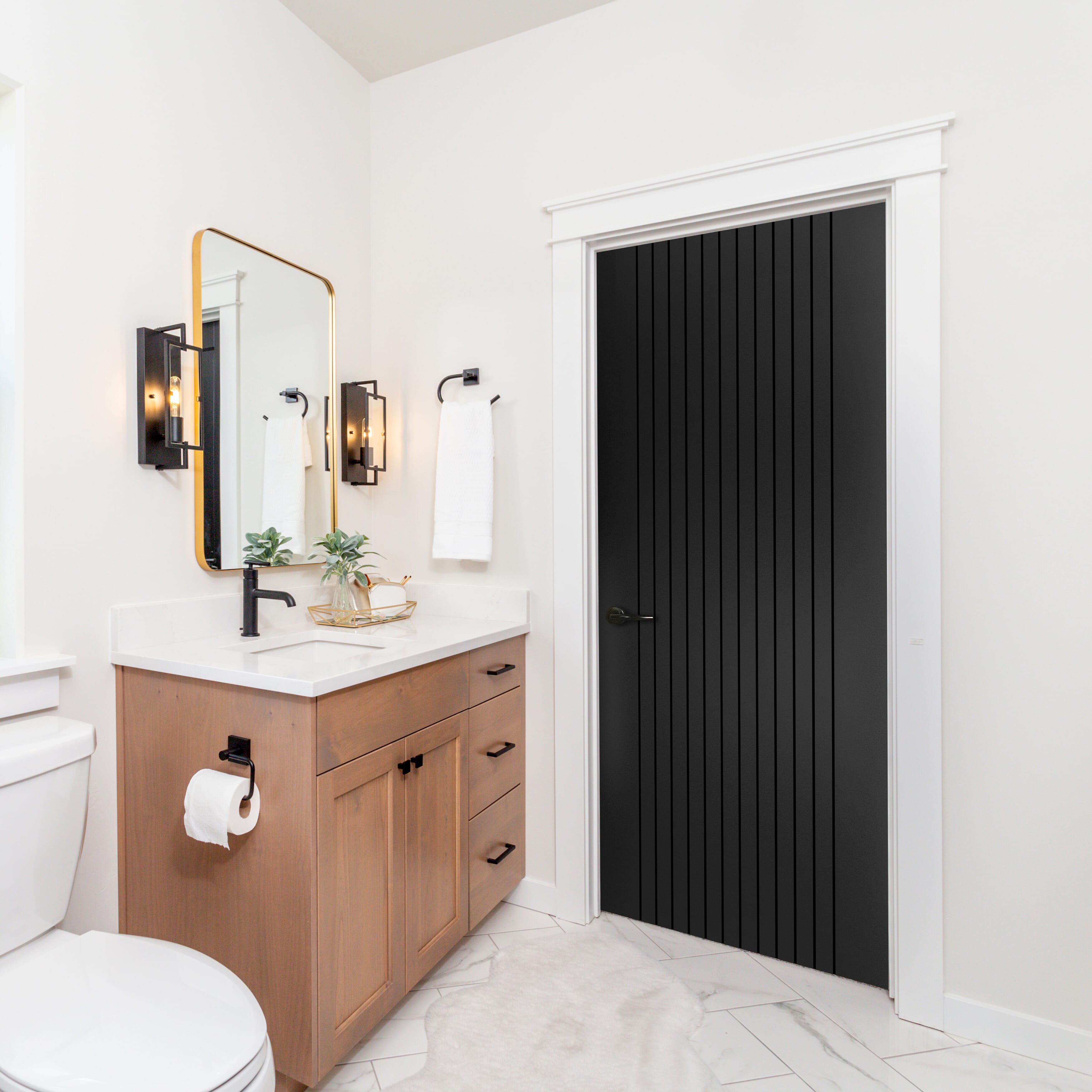1981mm x 762mm x 35mm (30") Aria Black Laminate Internal Doors