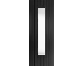 Aria Black Glazed Laminate Internal Doors