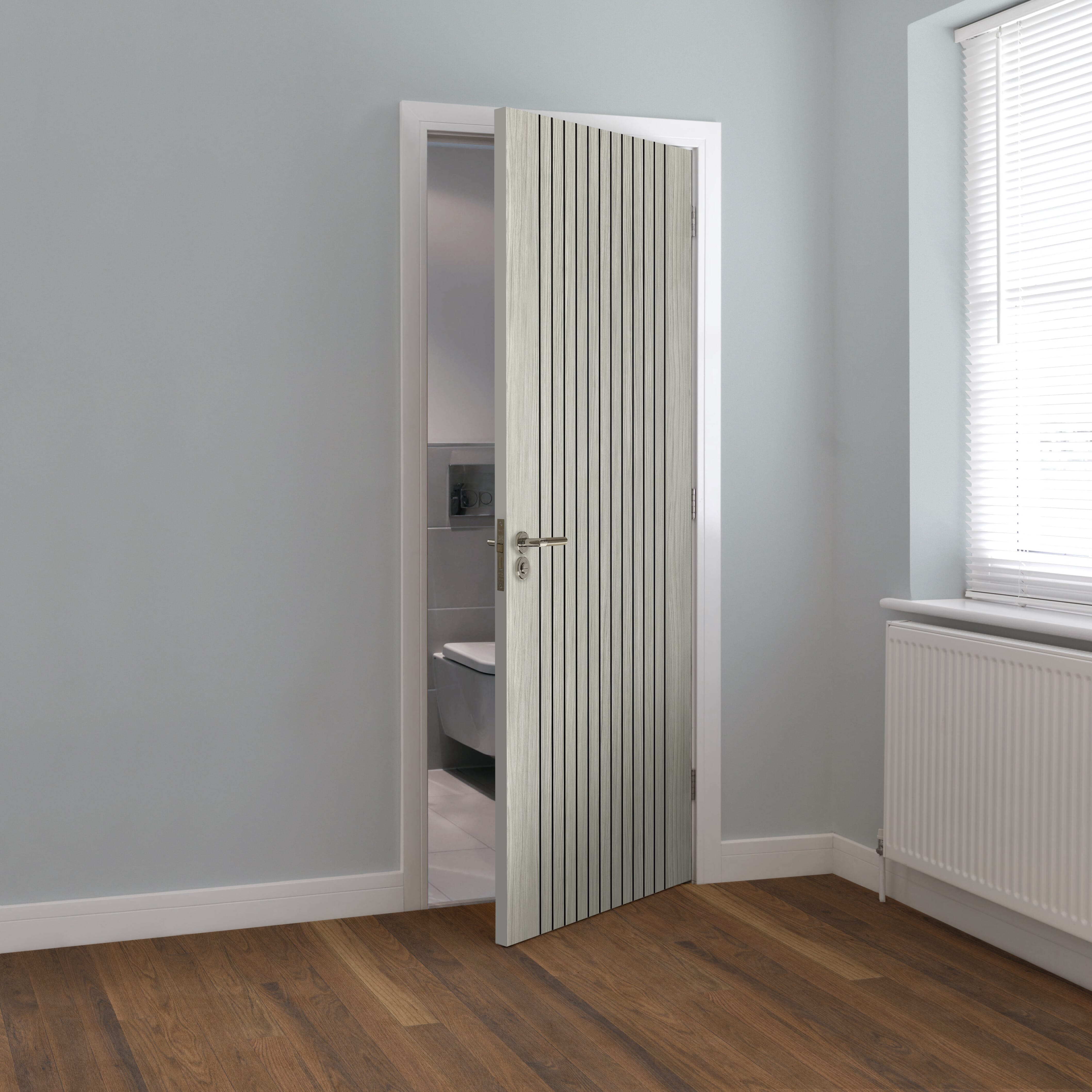 Aria Grey Laminate Internal Doors at Vibrant Doors