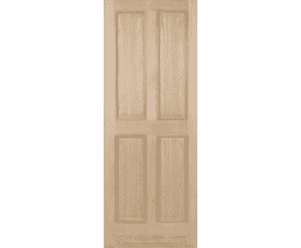 1981mm x 610mm x 35mm (24") Classical Oak 4 Panel with Raised Mouldings Internal Doors