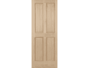 Classical Oak 4 Panel with Raised Mouldings Internal Doors