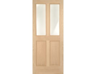 Classical Oak Clear Glazed with Raised Mouldings Internal Doors
