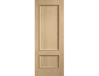 Murcia 2 Panel Oak - Prefinished Internal Doors