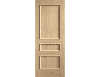Toledo 3 Panel Oak - Prefinished Internal Doors