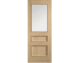 Toledo Clear Glazed Oak - Prefinished Internal Doors
