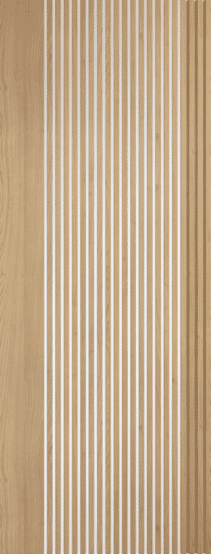 Melbourne Clear Glass Oak Prefinished Internal Door Set
